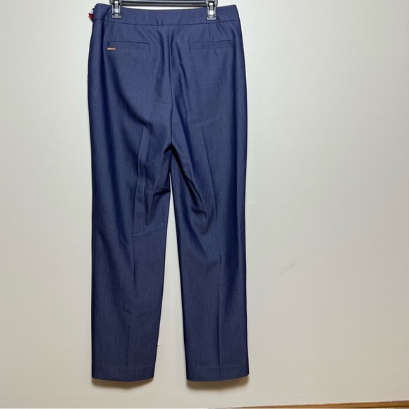 Tommy Hilfiger Dark Indigo Wide-Leg Pants - Size 8 - Picture 5 of 11